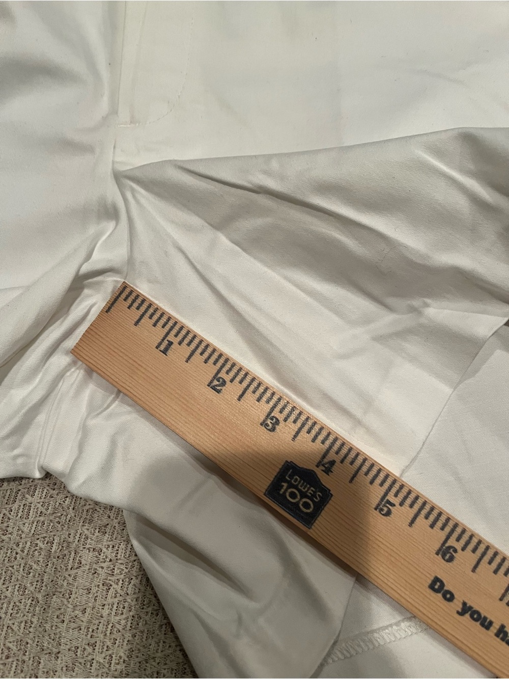 INC International Concepts White Women's Tailored Dress Shorts Minimalist - Picture 7 of 8